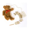 Wooden lacing toy (mini)